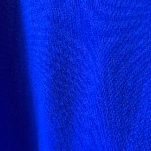 J. Crew Cobalt Blue Cashmere Sweater- Size L - like new! - Picture 2 of 5